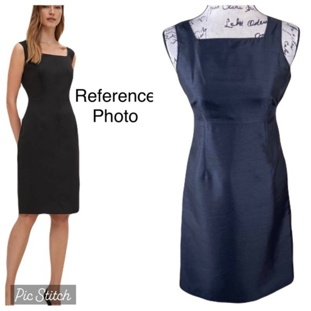 NWT Signature By Larry Levine Satin Dress